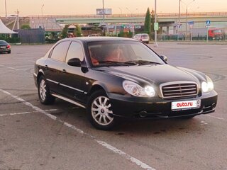 2008 Hyundai Sonata ТагАЗ IV (EF) Рестайлинг, чёрный, 550000 рублей, вид 1