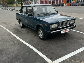 2001 Lada (ВАЗ) 2107, пурпурный, 150000 рублей, вид 1