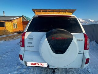 2014 Chery Tiggo (T11) I Рестайлинг (FL), белый, 680000 рублей, вид 3
