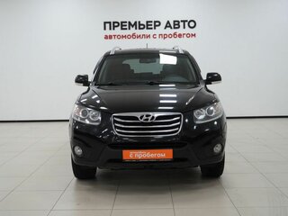 2011 Hyundai Santa Fe II Рестайлинг, чёрный, 1100000 рублей, вид 2