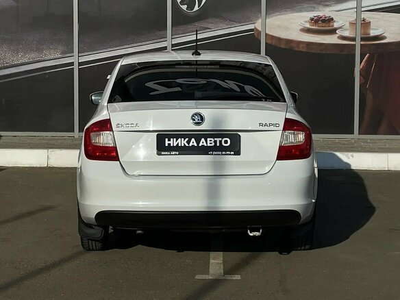 2017 Skoda Rapid I, белый, 870000 рублей - вид 7