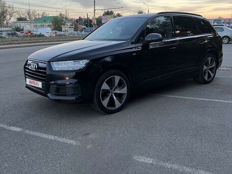 2019 Audi Q7 II (4M), чёрный, 4250000 рублей, вид 2