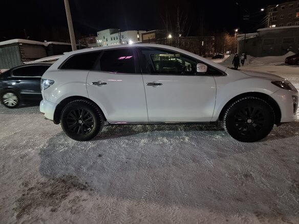 2011 Mazda CX-7 I Рестайлинг, белый, 1350000 рублей - вид 1