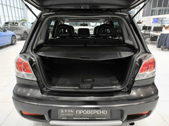 2004 Mitsubishi Outlander I, чёрный - вид 9