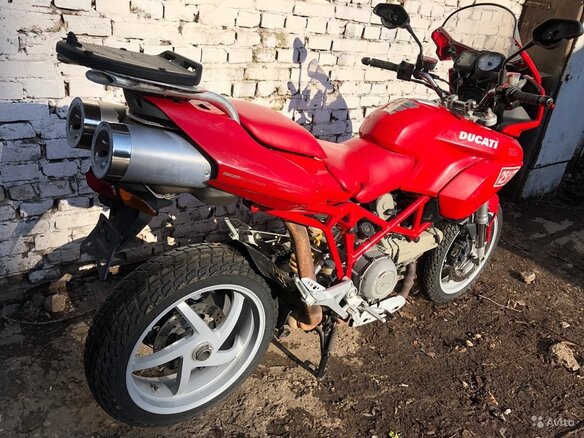 2003 Ducati Multistrada 1000, красный - вид 3