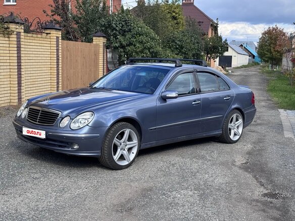 2005 Mercedes-Benz E-Класс 280 III (W211, S211), синий, 990000 рублей