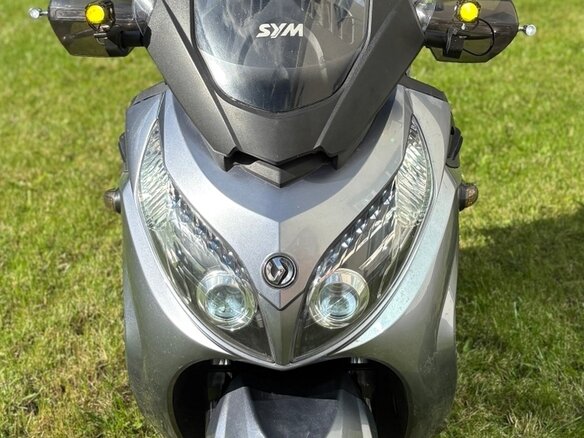 2014 Sym Maxsym 600, серый, 400000 рублей - вид 9