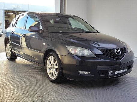 2007 Mazda 3 I (BK) Рестайлинг, серый, 410000 рублей, вид 3