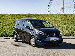 2018 Toyota Sienta II, чёрный, 1349000 рублей, вид 5