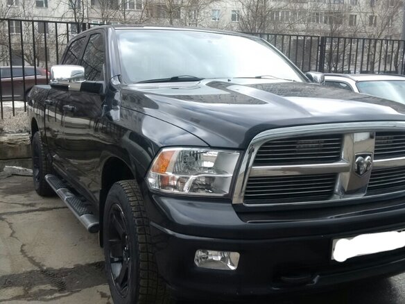 2009 Dodge RAM IV (DS/DJ), чёрный - вид 9