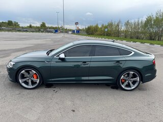 2019 Audi A5 II (F5), зелёный, 4500000 рублей, вид 3