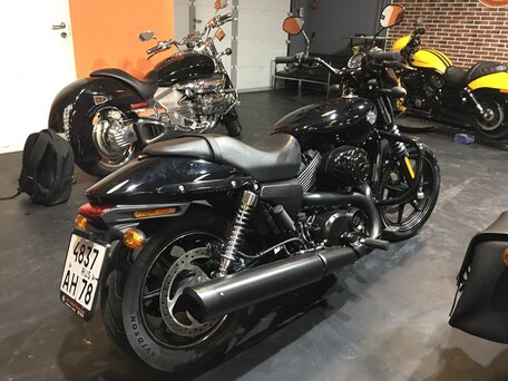2016 Harley-Davidson Street 750, чёрный, 550000 рублей, вид 5