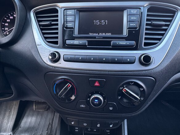 2018 Hyundai Solaris II, чёрный - вид 14