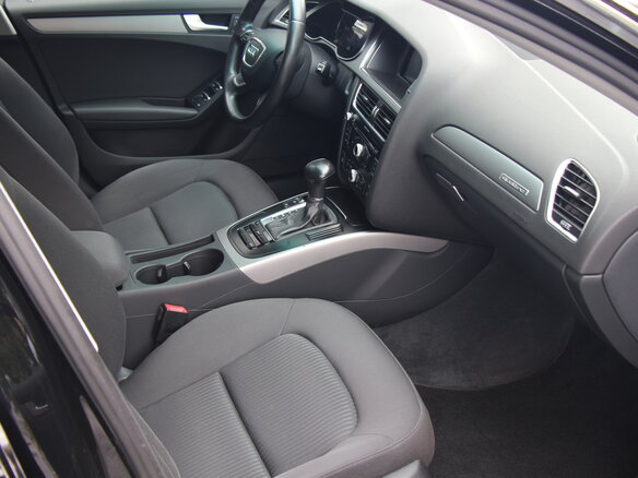 2012 Audi A4 IV (B8) Рестайлинг, чёрный - вид 6