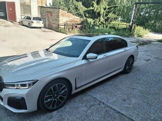 2021 BMW 7 серии 740d xDrive VI (G11/G12) Рестайлинг, белый, 6800000 рублей, вид 1
