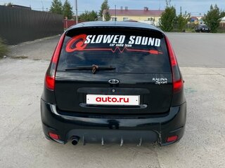 2010 Lada (ВАЗ) Kalina I, чёрный, 275000 рублей, вид 3