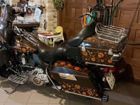 2013 Harley-Davidson Electra Glide, коричневый, 2800000 рублей, вид 4