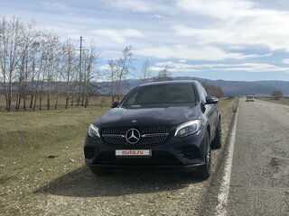 2017 Mercedes-Benz GLC Coupe 250 d I (C253), синий, 3700000 рублей, вид 4
