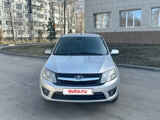 2013 Lada (ВАЗ) Granta I, серебристый, 430000 рублей, вид 4