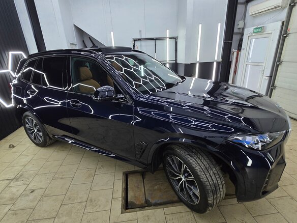 2024 BMW X5 40i IV (G05/G18) Рестайлинг, синий, 12000000 рублей - вид 2