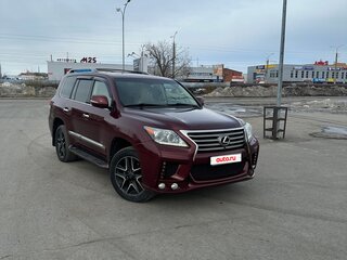 2012 Lexus LX 570 III Рестайлинг, пурпурный, 4599999 рублей, вид 3