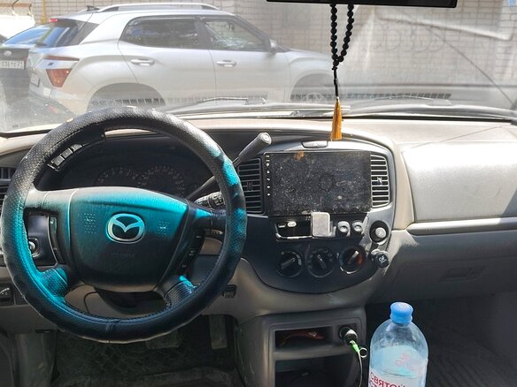 2002 Mazda Tribute I, серый, 220000 рублей - вид 5