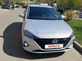 2021 Hyundai Solaris II Рестайлинг, серый, 1490000 рублей, вид 1