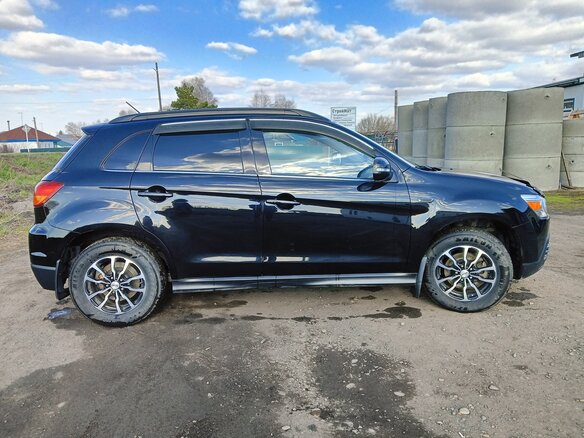 2012 Mitsubishi ASX I, чёрный, 1400000 рублей - вид 2