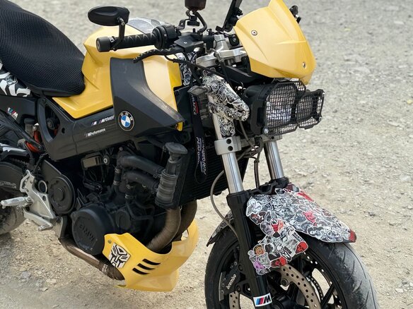 2009 BMW F 800 ST, жёлтый, 439000 рублей - вид 9