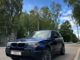 2004 BMW X3 30i I (E83), синий, 1000000 рублей, вид 1