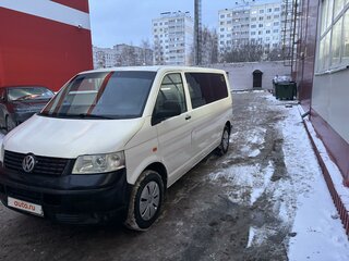 2007 Volkswagen Transporter Long T5, белый, 1350000 рублей, вид 1