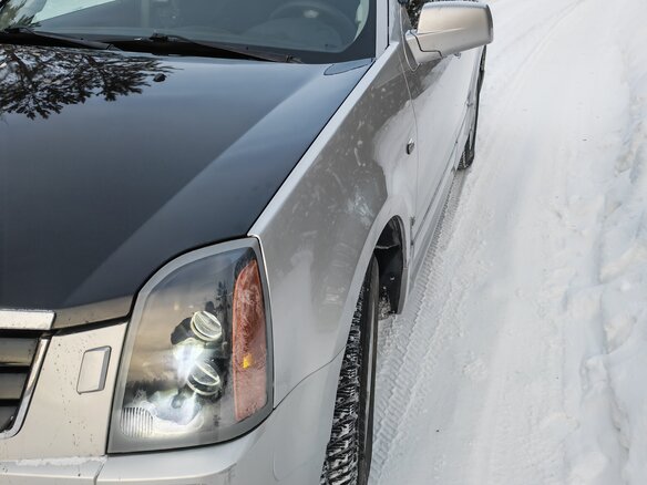 2007 Cadillac SRX I, серебристый, 810000 рублей - вид 6