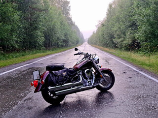 2000 Yamaha XV 1600 Road Star, красный, 550000 рублей, вид 1