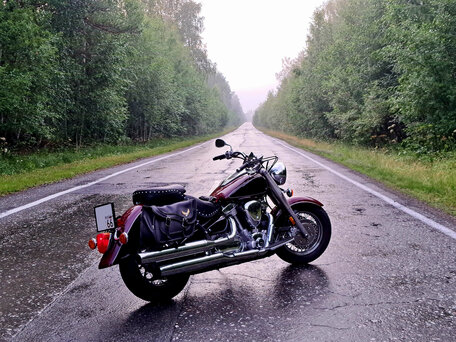 2000 Yamaha XV 1600 Road Star, красный, 550000 рублей, вид 1