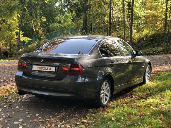 2006 BMW 3 серии 325i V (E90/E91/E92/E93), серый - вид 6