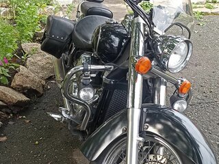 2007 Honda Shadow 750, чёрный, 600000 рублей, вид 2