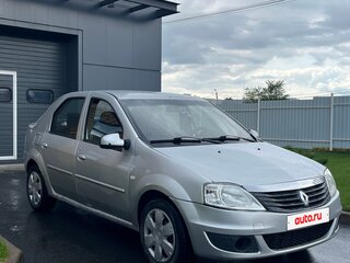 2012 Renault Logan I Рестайлинг, серый, 190000 рублей, вид 3