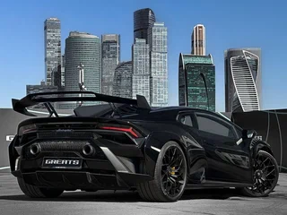 2021 Lamborghini Huracán STO I Рестайлинг, чёрный, 35900000 рублей, вид 4