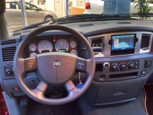 2008 Dodge RAM III (DR/DH), красный - вид 8