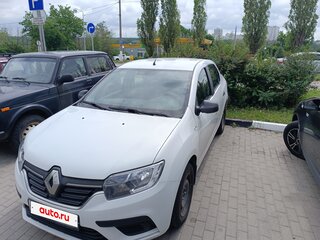 2018 Renault Logan II Рестайлинг, белый, 700000 рублей, вид 1