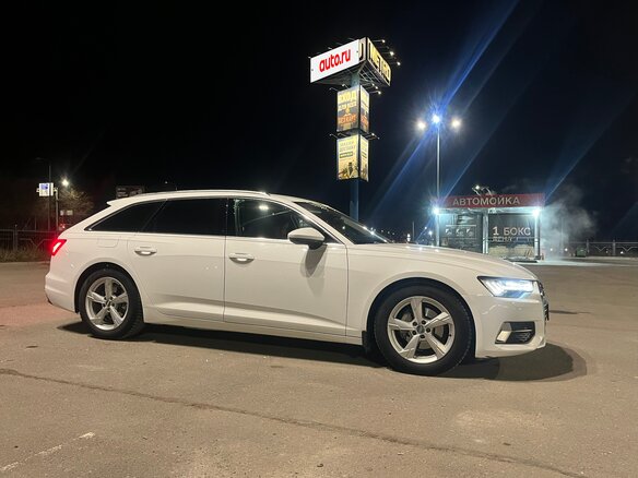 2019 Audi A6 40 TDI V (C8), белый - вид 6