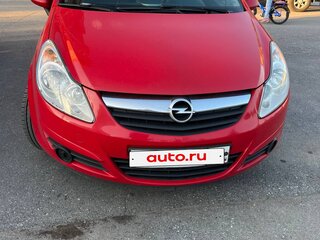 2008 Opel Corsa D, красный, 380000 рублей, вид 1