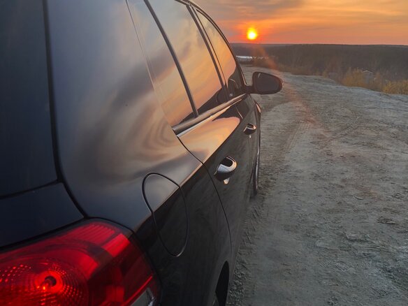 2011 Volkswagen Golf VI, синий - вид 22