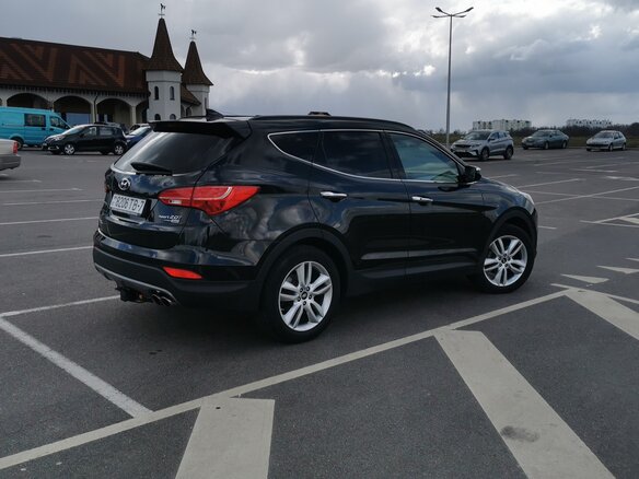 2015 Hyundai Santa Fe III, чёрный, 2210000 рублей - вид 6