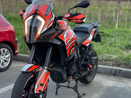 2019 KTM 1290 Super Adventure S, оранжевый, 1000000 рублей, вид 5