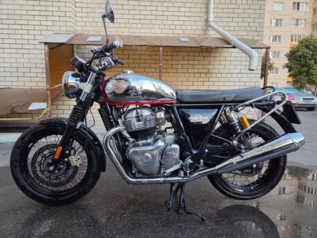 2024 Royal Enfield Interceptor 650, серебристый, 610000 рублей, вид 4