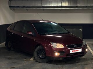 2007 Ford Focus II Рестайлинг, пурпурный, 570000 рублей, вид 3