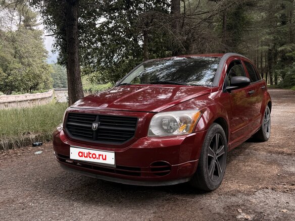 2007 Dodge Caliber I, красный, 525000 рублей