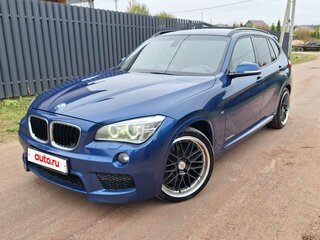 2014 BMW X1 20d I (E84) Рестайлинг, синий, 1900000 рублей, вид 2