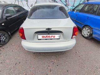 2007 Chevrolet Lanos I, серебристый, 100000 рублей, вид 2